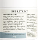Magnesium Citrate Powder - Life Retreat Wellness