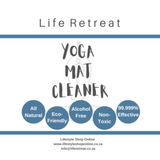 Yoga mat cleaner - Life Retreat