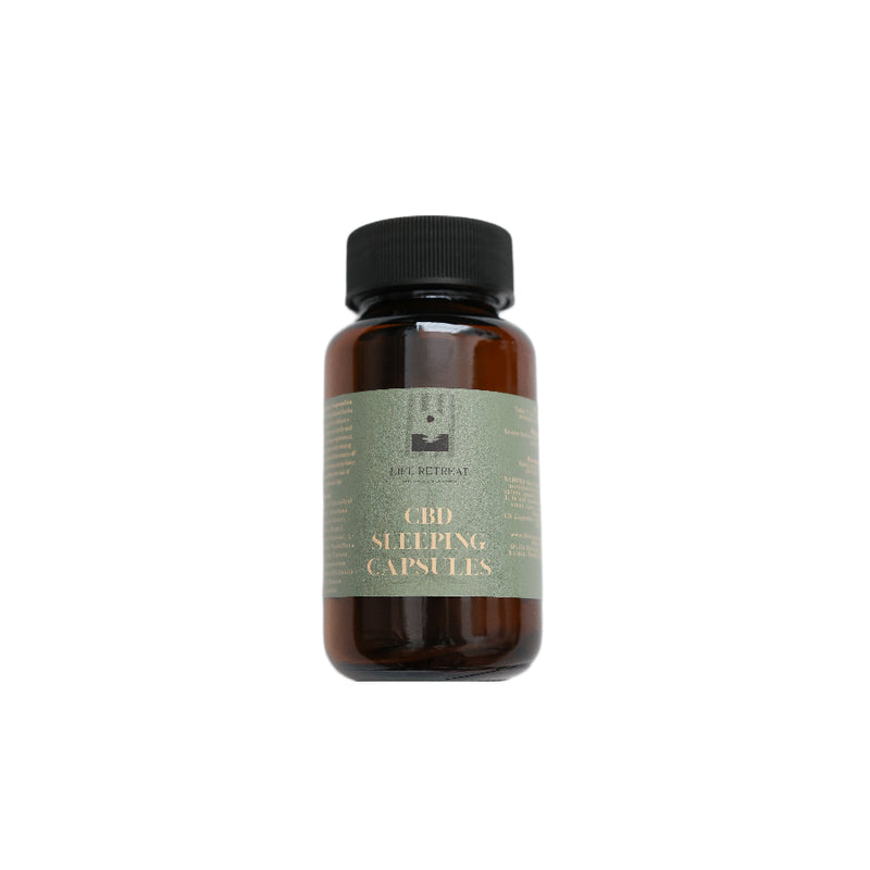 CBD Sleeping Capsules- Sleep Supplements- Life Retreat