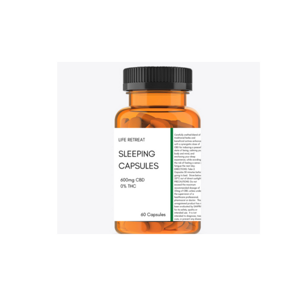 CBD Sleeping Capsules - Life Retreat