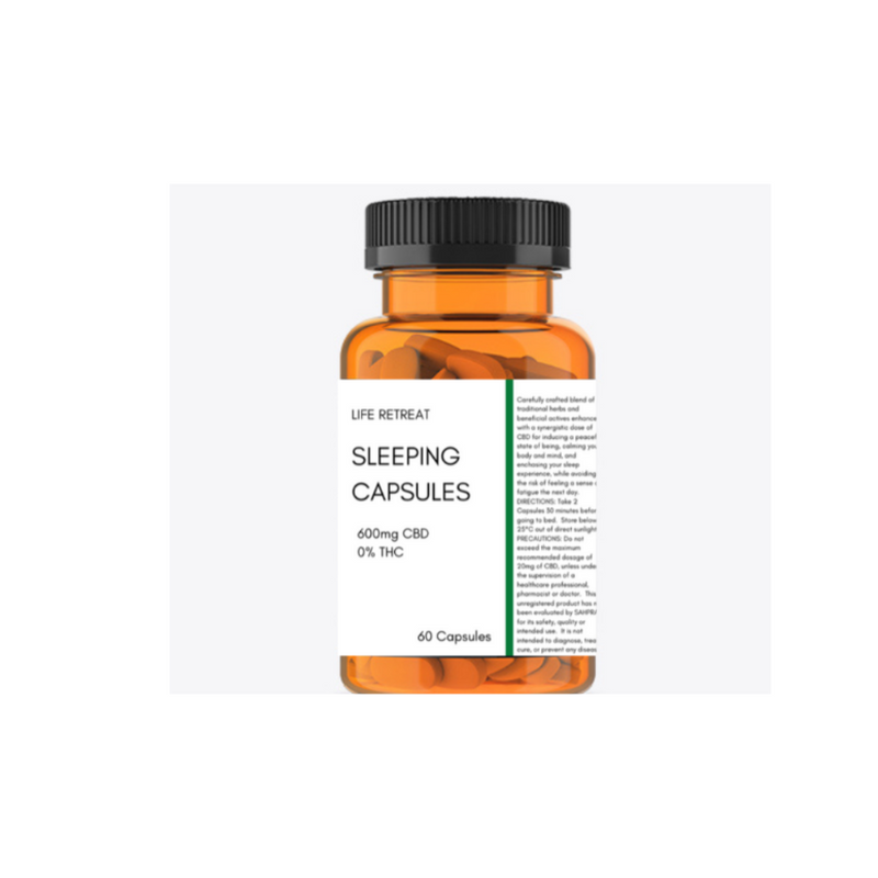 CBD Sleeping Capsules - Life Retreat
