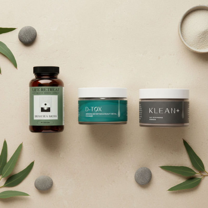 Deep Detox Bundle – Gut, Liver & Full Body Cleanse | Life Retreat