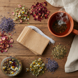 Herbal Infusion Bags - Unbleached & Drawstring - Life RetreatTea 