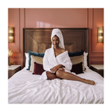 Ladies Fleece Robe - Life Retreat Wellness