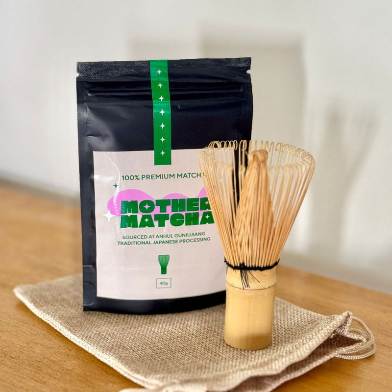 Matcha Whisk & Premium Grade Matcha Powder - Life Retreat