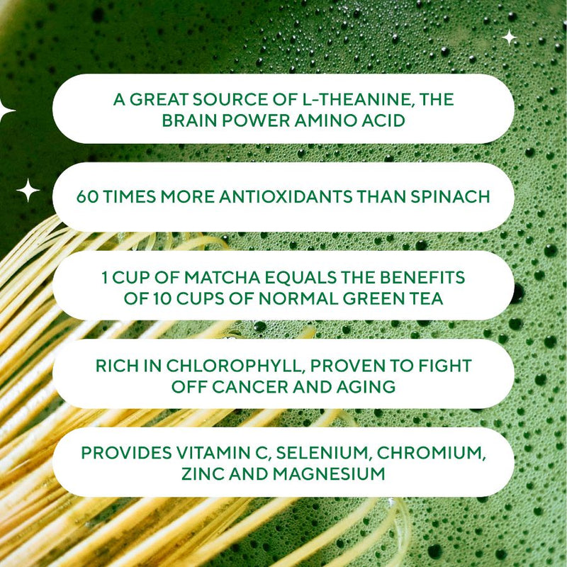 Matcha Bundle: Whisk & Premium Grade Matcha  Powder - Life Retreat