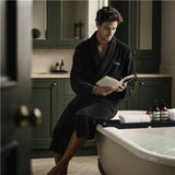 Mens Coral Fleece Bathrobe