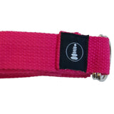 Cotton Yoga Strap Pink - Life Retreat