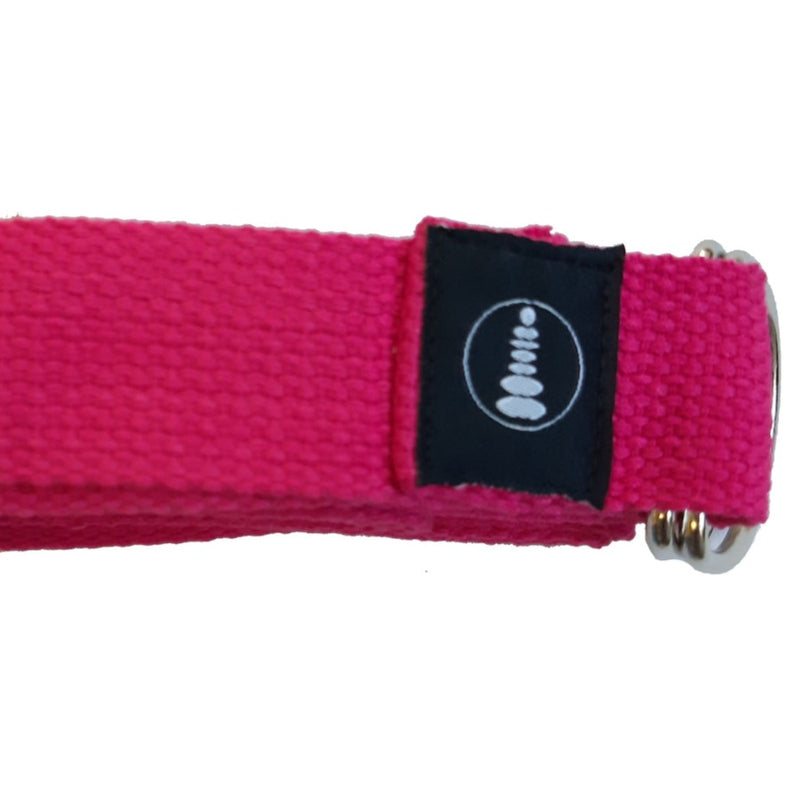 Cotton Yoga Strap Pink - Life Retreat