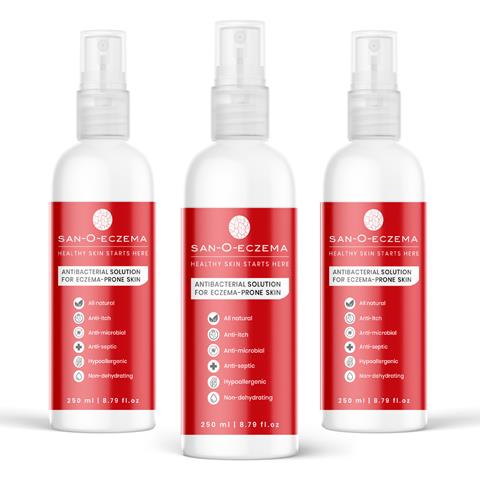 San-O-Eczema Antibacterial Solution - Life Retreat