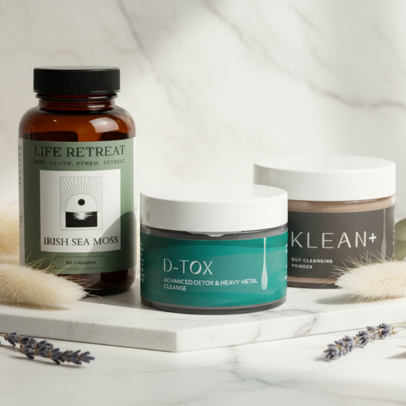 Deep Detox Bundle – Gut, Liver & Full Body Cleanse | Life Retreat