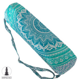 Yoga Mat Carry Bag / Mandala Design / Green / Life Retreat