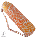 Yoga Mat Carry Bag / Mandala Design / Orange / Life Retreat