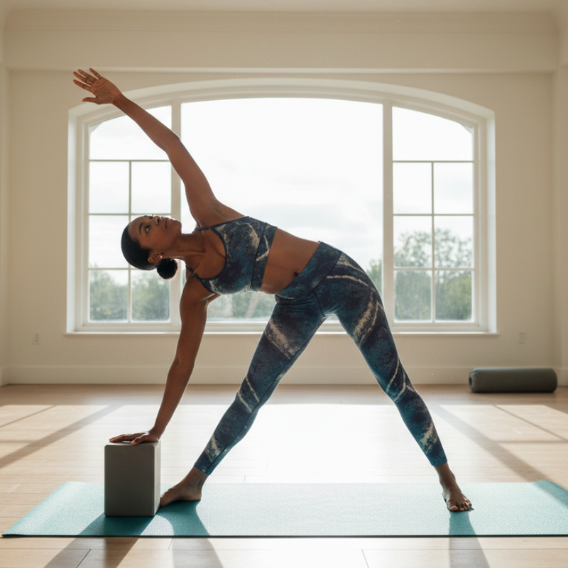 yoga blocks as props - Life Retreat